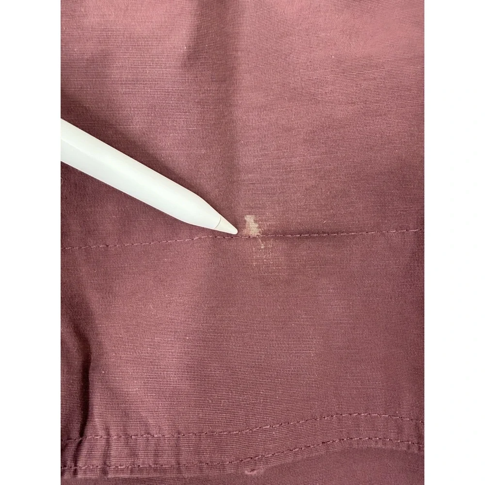 PACSUN Men's Slim Nylon Blend Cargo Pants Rust Large inseam 31 waist 34